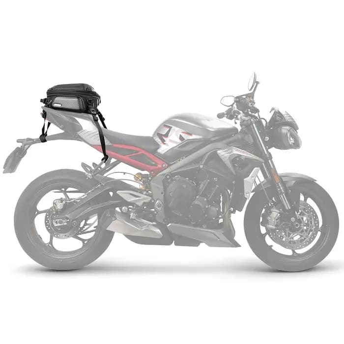 Sac de siège arrière de moto extensible 12-18L sac