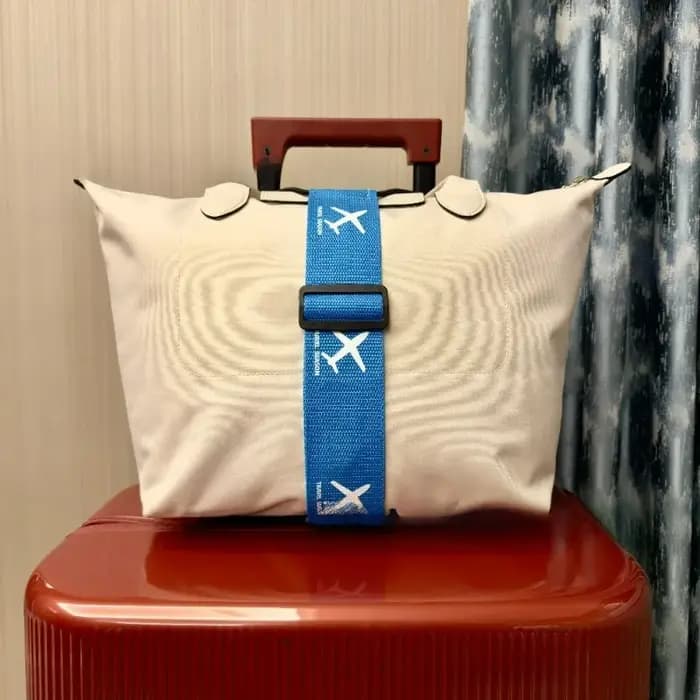 Sangle fixe de bagage en Nylon imprimé d'avion