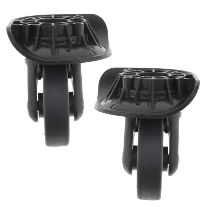1 paire de roulettes pivotantes pour valise, roulettes de remplacement