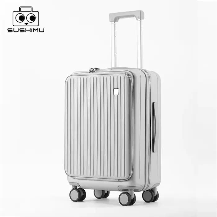 SUSHIMU boîtier de chariot valise de voyage valise d'embarquement boîte de mot de passe valise roue