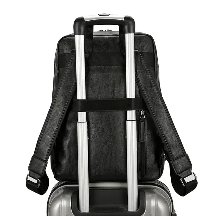 2025 sac à bandoulière d'affaires en peau de mouton sac à dos de voyage pour homme sac d'école pour ordinateur portable sacs à dos pour hommes de haute qualité pour adolescents garçons
