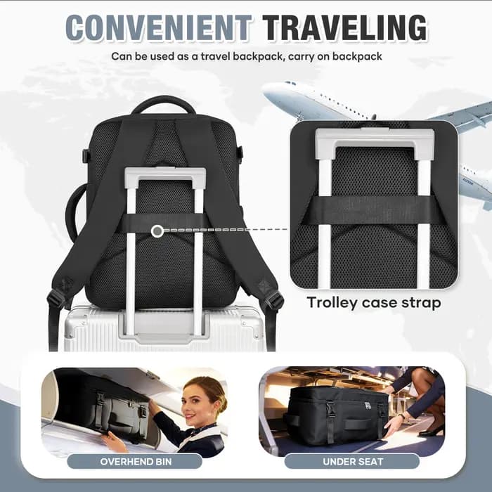 Sac de cabine à bagages 40x30x20