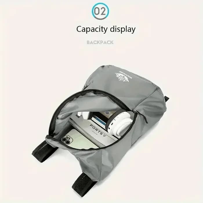 2025 Nouveau sac à dos ultraléger multifonctionnel 1 paquet – Pliable et portable – Parfait pour les essentiels du