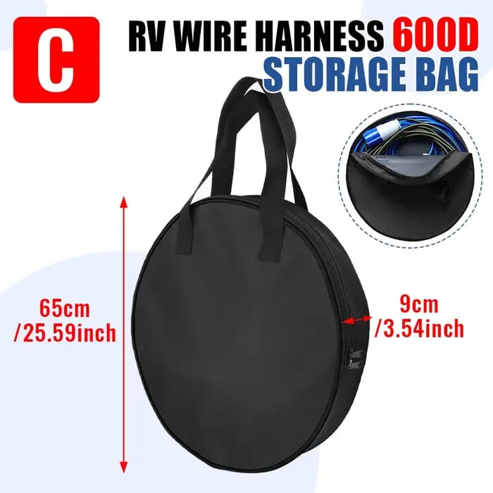Sac de rangement pour câbles