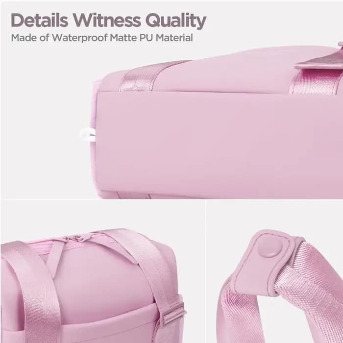 Sac de sport en nylon robuste grande capacité multifonctionnel pliable pour fitness voyage yoga et entraînement avec bandoulière détachable