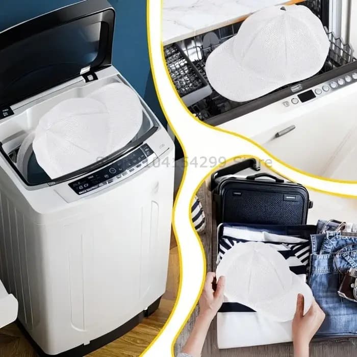 Sac de Protection de lavage de chapeau Portable