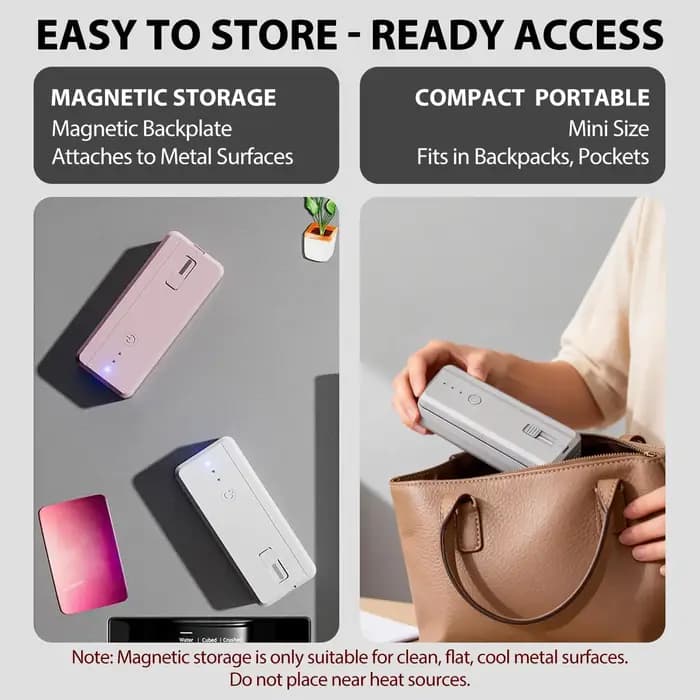 Mini scelleuse de sacs Portable 2 en 1