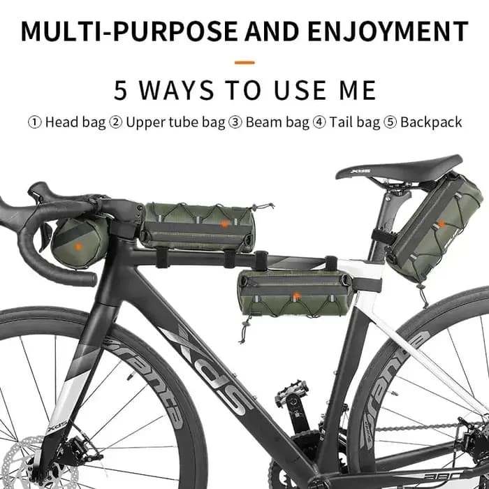 Sac de guidon de vélo de route étanche