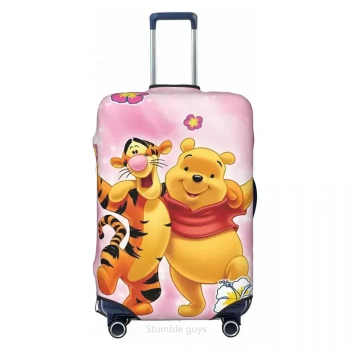 Housse de valise de voyage à motif d'ours, en matériau élastique, convient aux bagages de 18 à 32 po