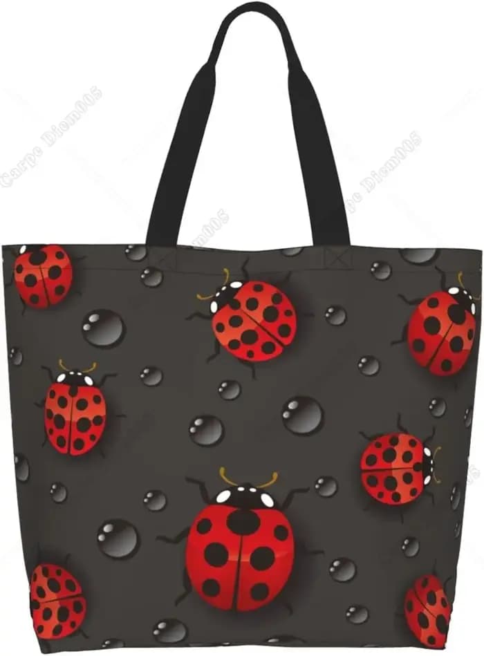 Sac fourre-tout imperméable réutilisable pour femme