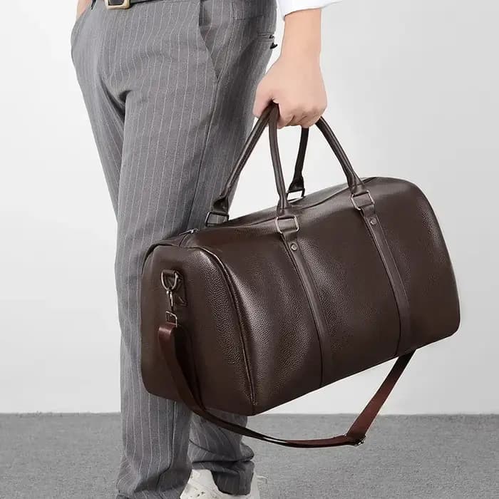 Sacs de voyage en cuir de grande capacité pour hommes