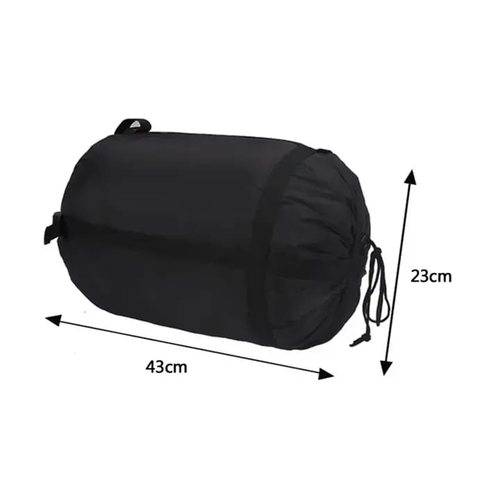 Sac de couchage de compression imperméable pour l'extérieur, housse de sport pratique, sac de rangem
