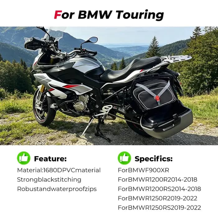 Sacs de voyage pour moto BMW F900XR R1200R R1200RS R1250RS R1250R S1000XR