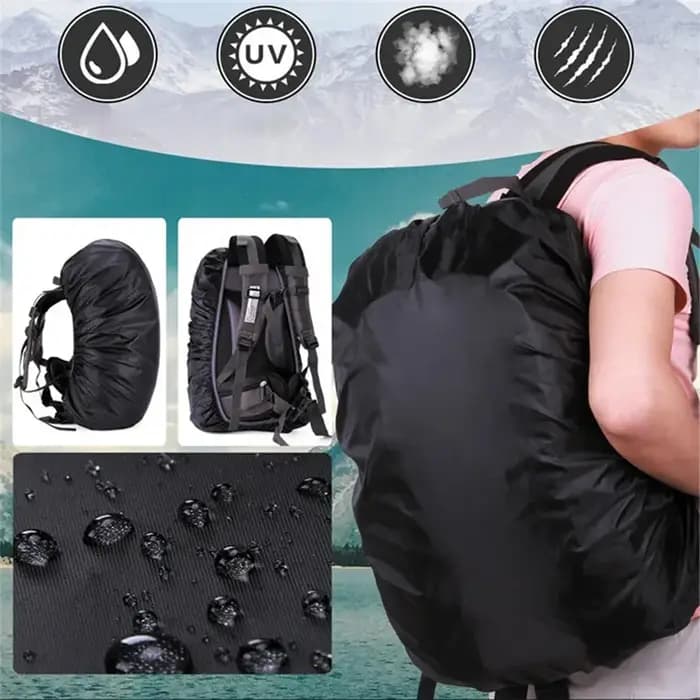 Housse de pluie sac à dos 35L 45L 50L-60L 70L sac étanche camouflage tactique Camping en plein air randonnée escalade
