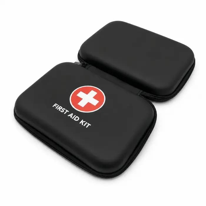 Trousse de premiers secours médicale portable, sac de rangement d'urgence pour voyage, boîte médicale d'extérieur, étui de rangement de premiers secours en EVA imperméable
