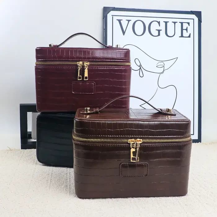 Sac de toilette de voyage personnalisé avec motif crocodile