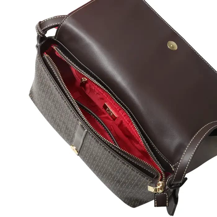 CH Simple mode Style femmes sac à bandoulière femmes sac à bandoulière fermeture éclair boucle parag
