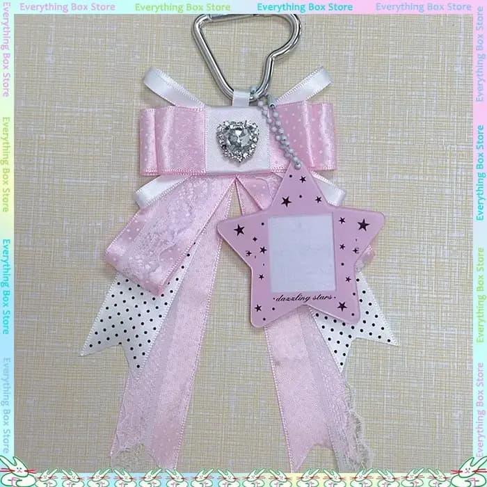 Accessoires à nœuds à pois pour la décoration de sacs bandoulière Itabag (thème Star Chasing & Anime)