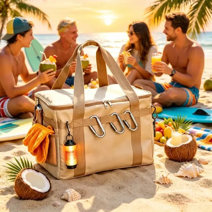 Sac de rangement tactique imperméable kaki 30L