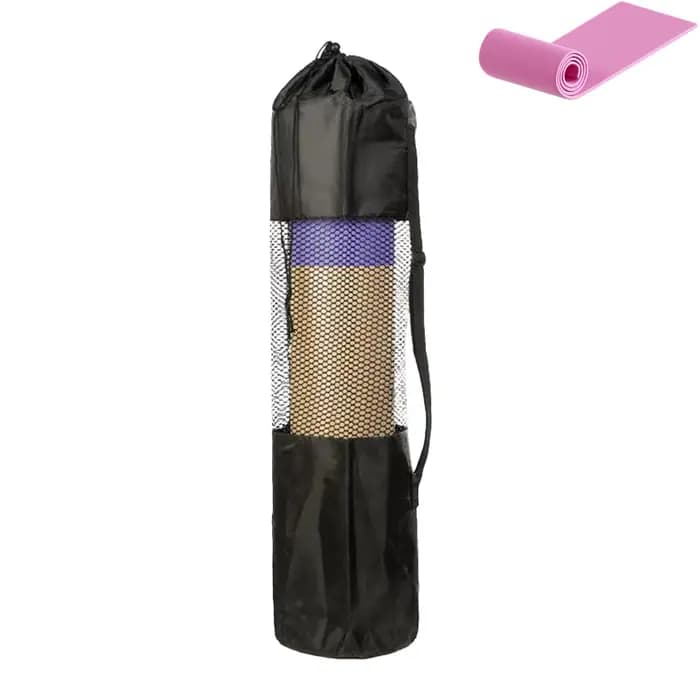 Sac de tapis de Yoga avec fenêtre en maille