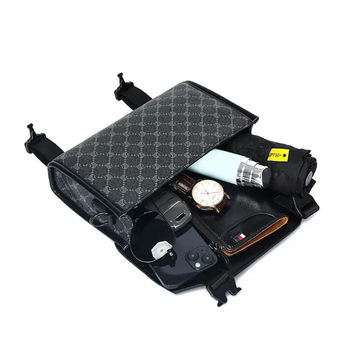 Sac bandoulière classique imprimé pour homme – Sac