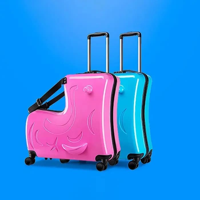Valise de dessin animé poney mignon pour enfants