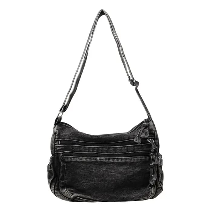 Sac à bandoulière Vintage en Denim pour femmes