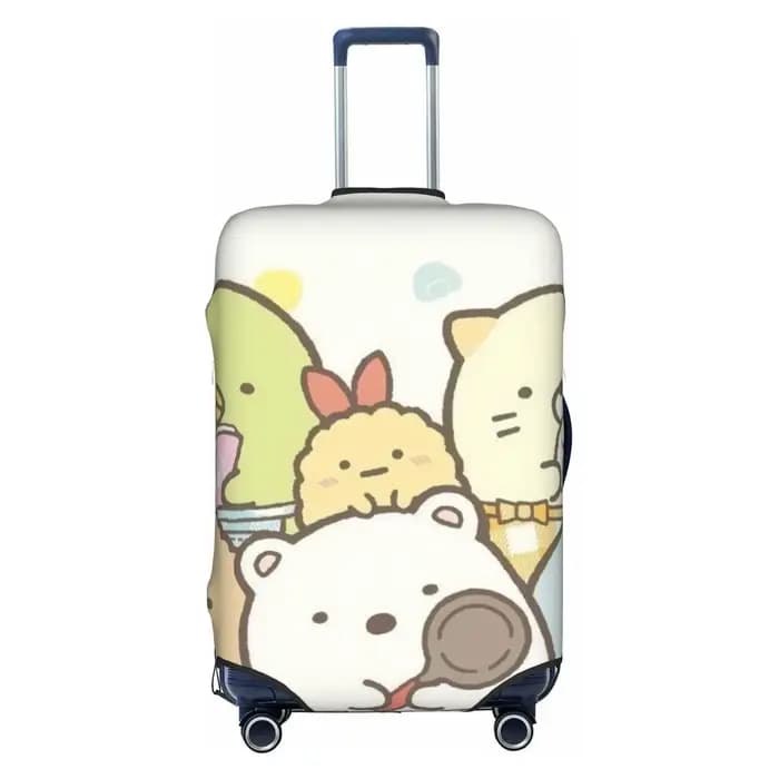 Housse de protection personnalisée pour bagages Sumikko Gurashi Anime