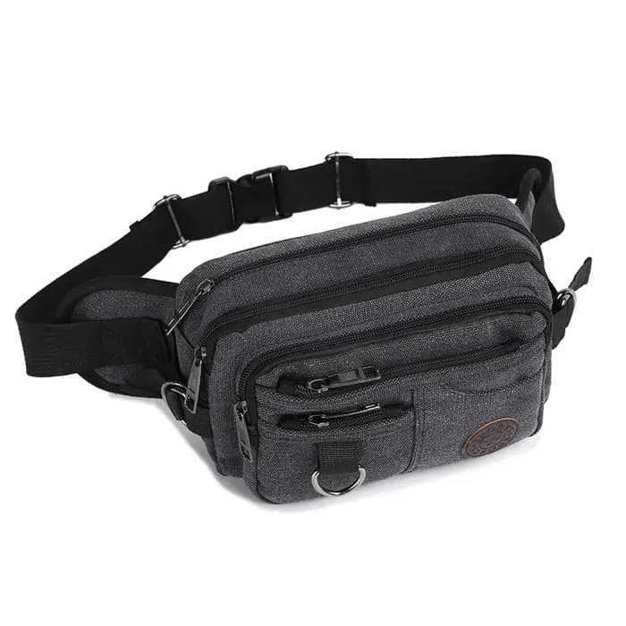 Sac de taille pour homme, sac de voyage avec bretelles réglables, idéal pour la randonnée et le camp
