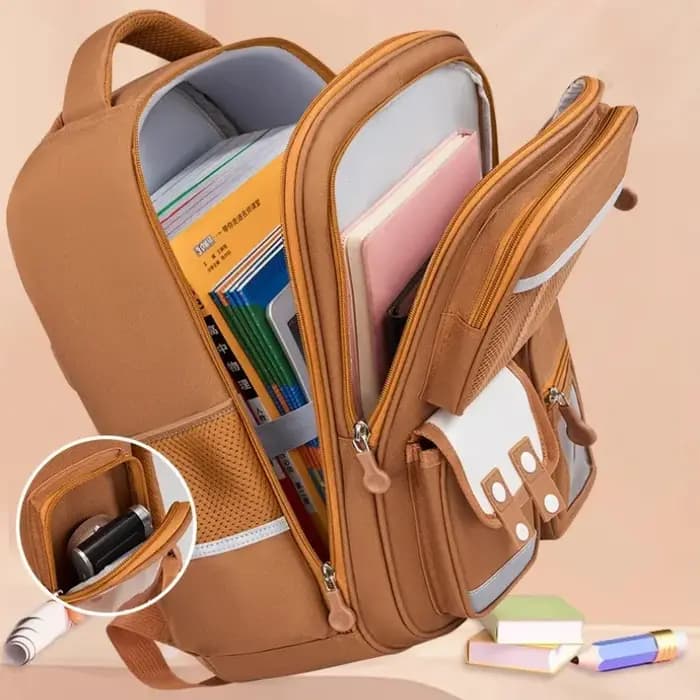 Capybara enfants sac à dos étanche étudiant cartable grande capacité soulager la charge sac d'école sac à dos orthopédique sac de livre