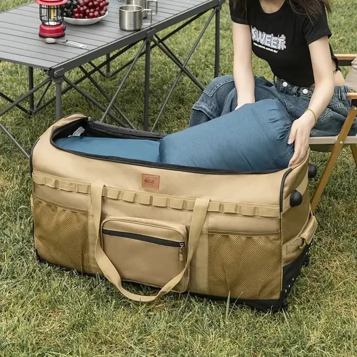 Sac polochon à roulettes 130L