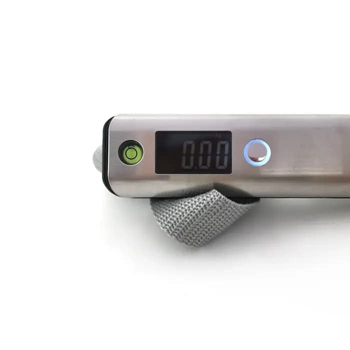 BECBI-Pèse-bagage avec niveau à bulle pratique et ruban à mesurer pour voyageur, balance électroniqu