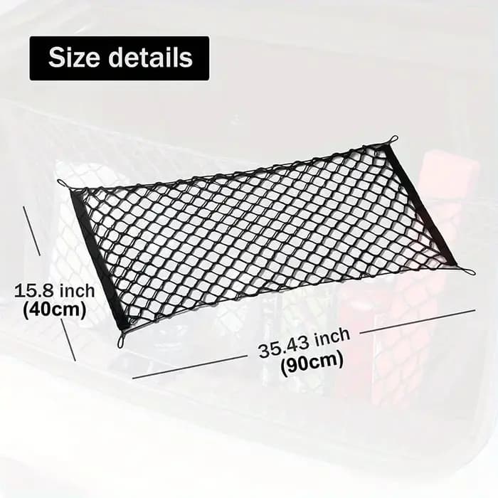 Filet de rangement pour bagages élastique et réglable! Avec crochets