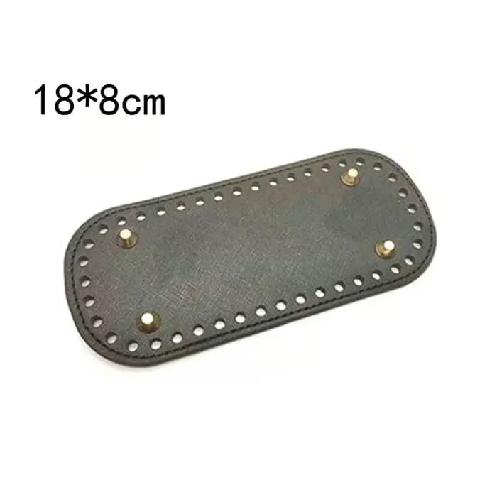 Fond de sac ovale 25x12cm pour sac tricoté