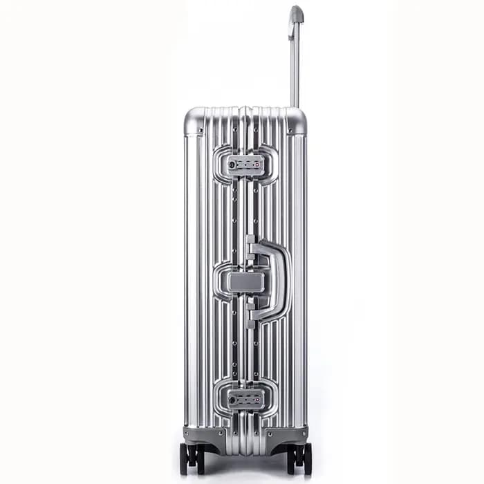 Nouvelle valise à roulettes rigide en alliage d'aluminium de haute qualité