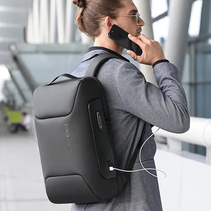 Bange-Sac à dos anti-voleur pour ordinateur portable 15.6 "