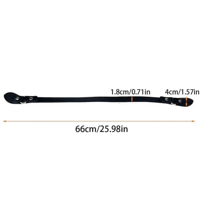 2 pièces 66cm sac à bandoulière sangles sac poignées bricolage remplacement femmes sac à main