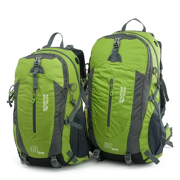 Sac à dos de randonnée et de camping 40L avec planche dorsale pour hommes et femmes