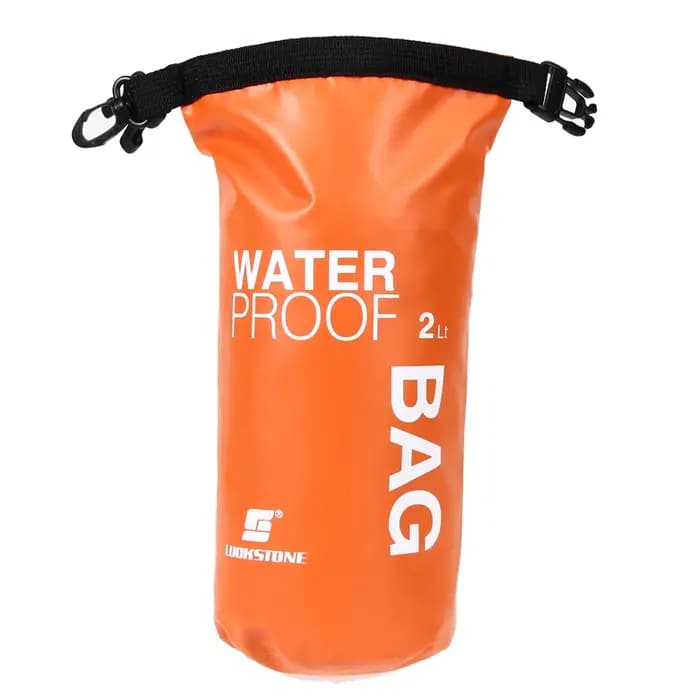 Sac étanche flottant de 2 L pour le rangement, garde l'équipement au sec, sac à enroulement léger po