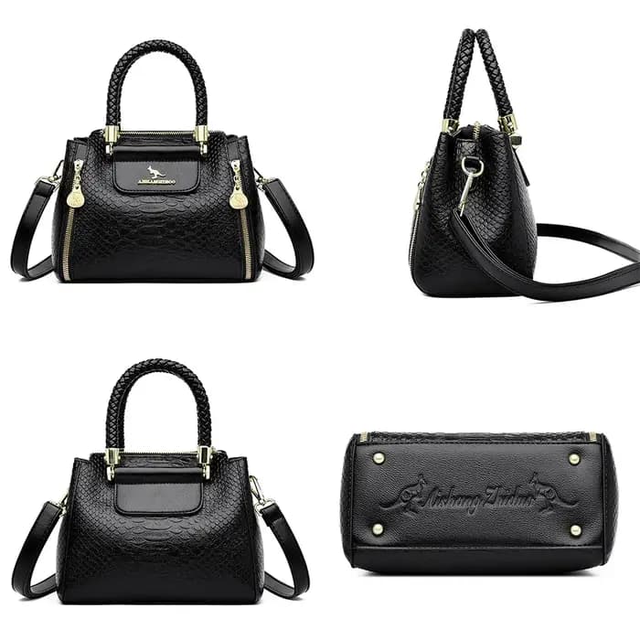 Sacs à bandoulière en cuir souple pour femmes