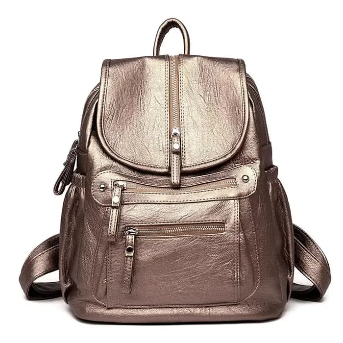 Sacs à dos en cuir vintage pour femmes