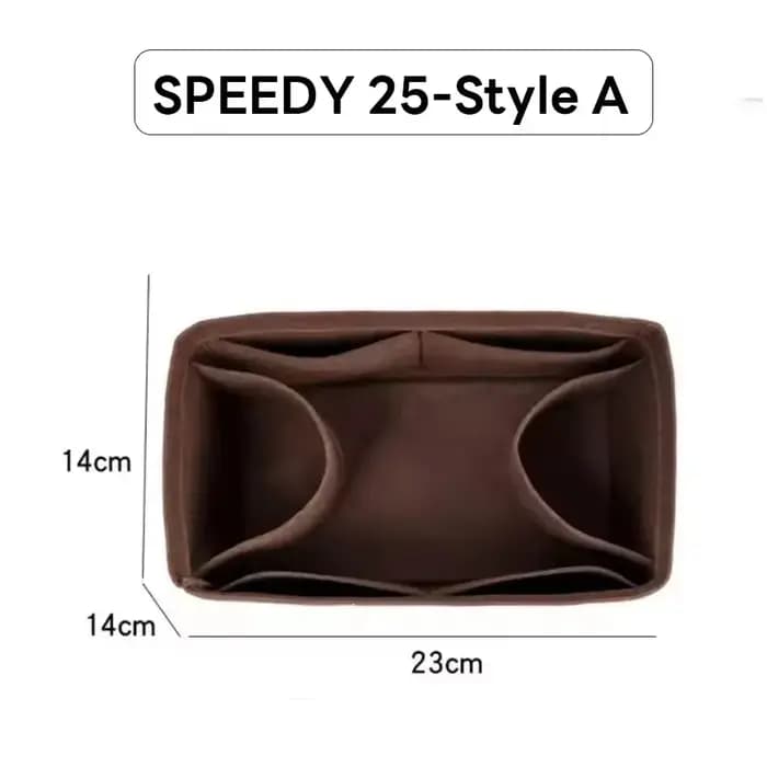Organisateur de sac à main en feutre amovible pour sac LV Speedy 25 30 35, trousse de maquillage, po