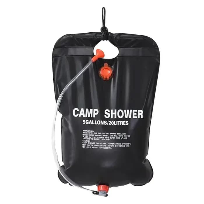 Sac de douche solaire pliable 20/40l