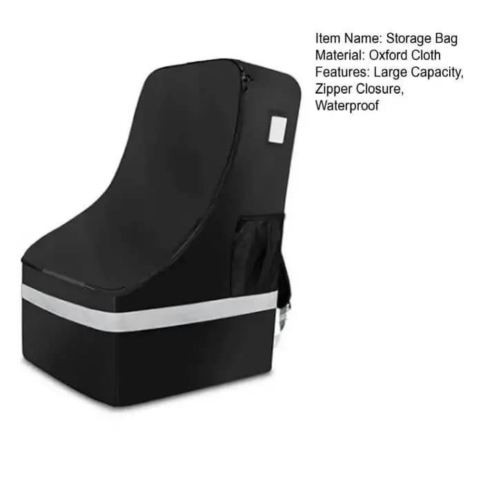 Sac de voyage pliable pour siège auto avec sangles pour sac à dos – Conception résistante à l'eau