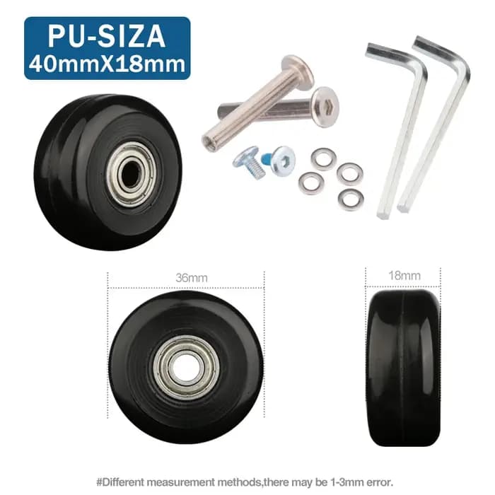 Roues de Remplacement Universelles pour Bagages de Voyage