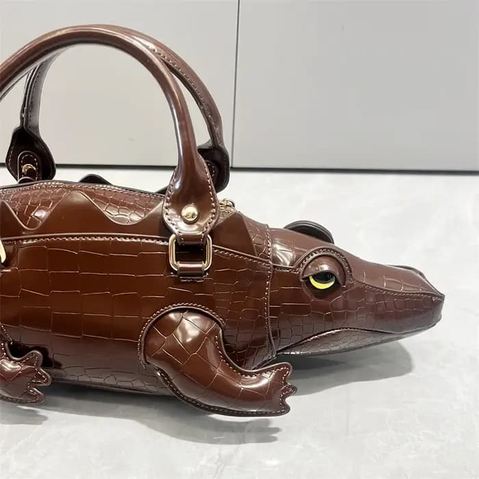 Nouveau sac à main tendance en forme de crocodile pour femmes