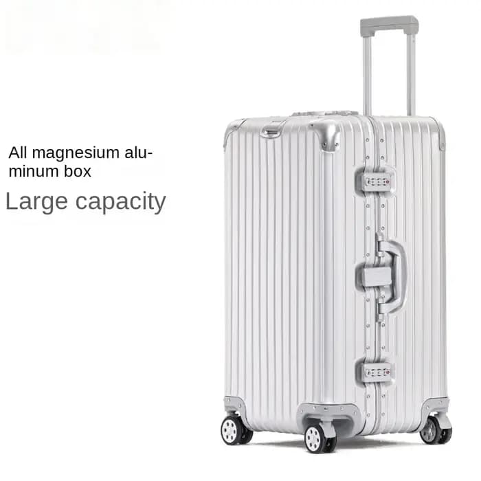 Valise en alliage d'aluminium et de magnésium 100%