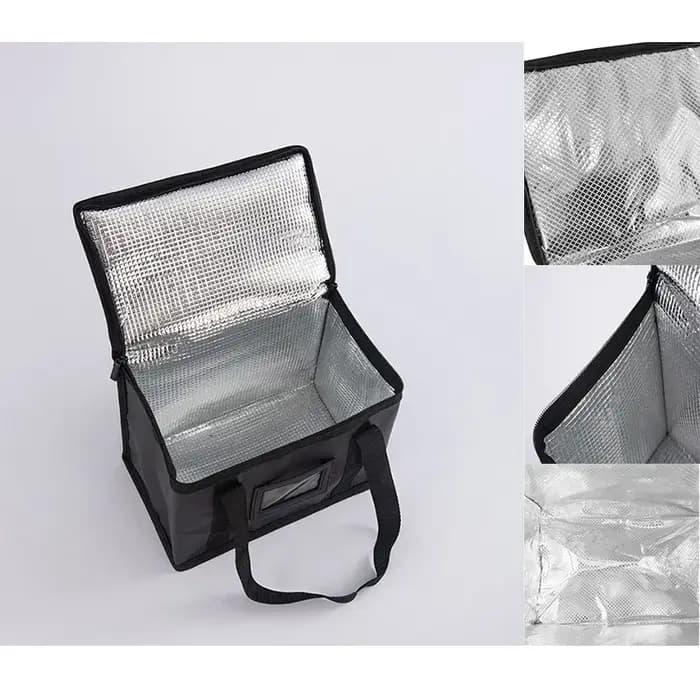 16L-70L sac fourre-tout thermique isolé grand refroidisseur de stockage livraison fermeture éclair étui