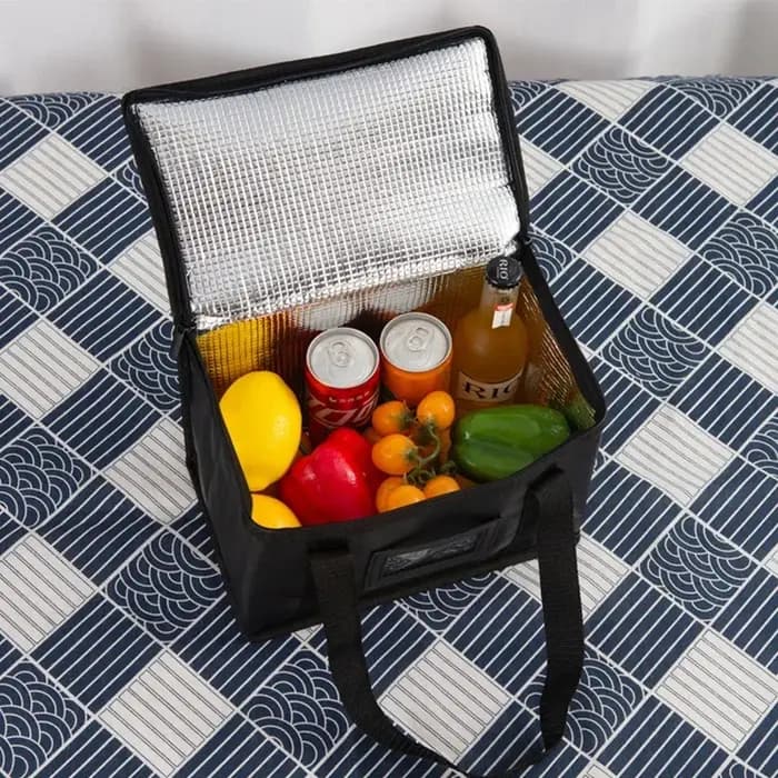 16L-70L sac fourre-tout thermique isolé grand refroidisseur de stockage livraison fermeture éclair étui