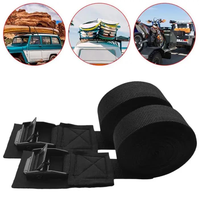 Sangle de came T1 pour toit de voiture, sangle de structure à dégagement rapide, sac à bagages, outi